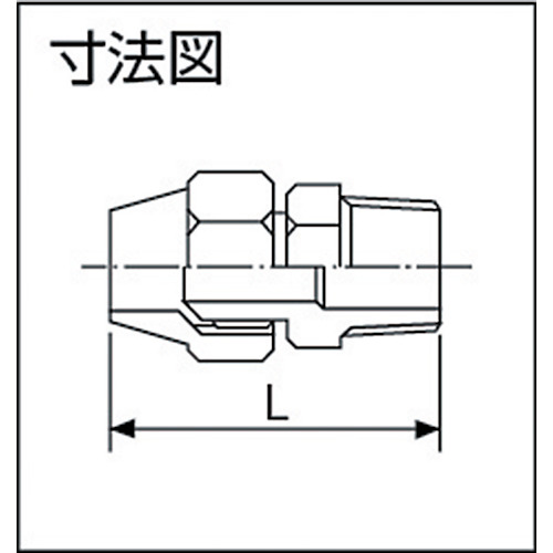 フレアージョイント PT1/8XΦ6【FS-1106】