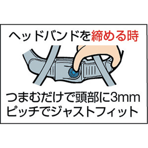 ヘルメット 高通気性型 ホワイト【DPM-1820W】