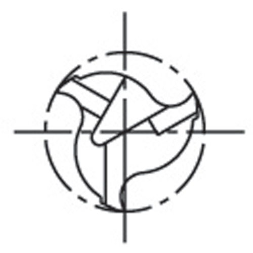 アルミ加工用ソリッドエンドミル【AL-SEES3140-LS】