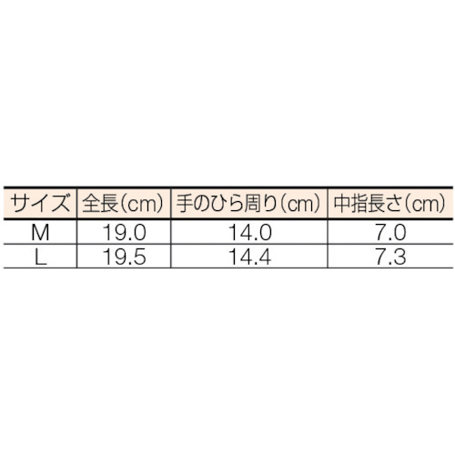 インナー編手袋 Mサイズ (10双入)【DPM-300EX-M】