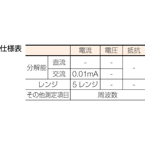 クランプオンリークハイテスタ【3283】