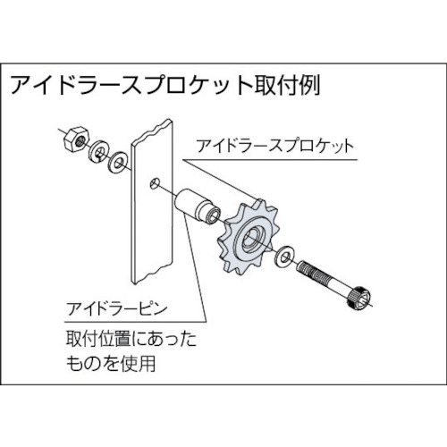 アイドラー50C17ホイル【ID50C17D20】