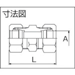 フレヤードユニオン Φ6 鋼管用 くい込み継手【J-6】