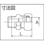 ハーフユニオン Φ8×1/8 鋼管用 くい込み継手【S-8X1/8】