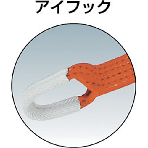 ベルト荷締機 38mm幅 500kg アイタイプ【GV38-500R】