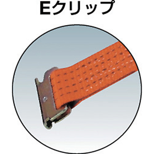 ベルト荷締機 38mm幅 500kg Eクリップタイプ【GV38-500E】