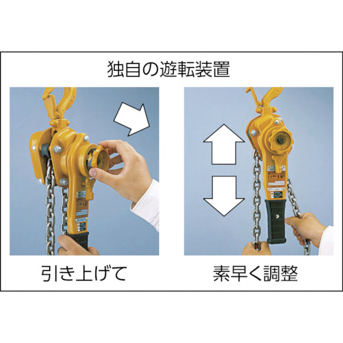 レバーブロック L5形 1tx1.5m【LB010】