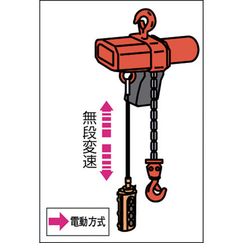 (道具)電動チェーンブロック160kg象印 象印（ZOJIRUSHI） C21プレントトロリ結合式チェーンブロック 定格