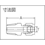 SUS316製ハーフユニオン Φ6×1/8B ステンレス管用 Wフェルールフィッティング【MC-6-1】