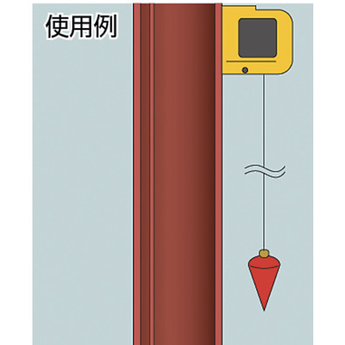 下げ振り用糸 細20m巻き 線径0.85mm【TMI-2001】