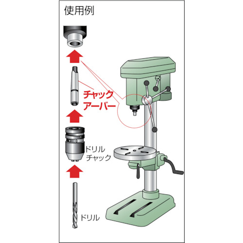 チャックアーバー焼入研磨品JT-3×MT-4【TCA-34Y】