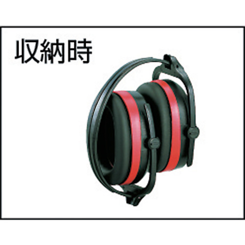 イヤーマフ 折りたたみ式 NRR値24dB【TEM-90】