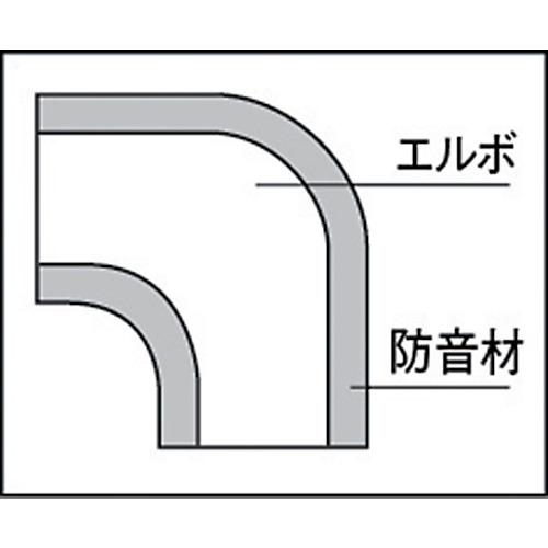 排水管防音材(デービーカバー)エルボ50A用 AEL-50【DB-AEL-50】