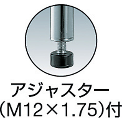 ステンレ製メッシュラック用伸縮支柱 H1978-2478【SES-2000AJ】