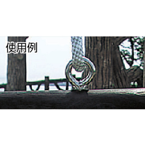 ロングアイボルト ステンレス製 Φ7×穴径18×M8 (1個入)【TIB-8ML】