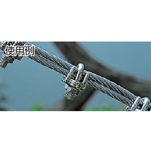 ワイヤークリップ ステンレス製 14mm用 (1個入)【TWC-14】