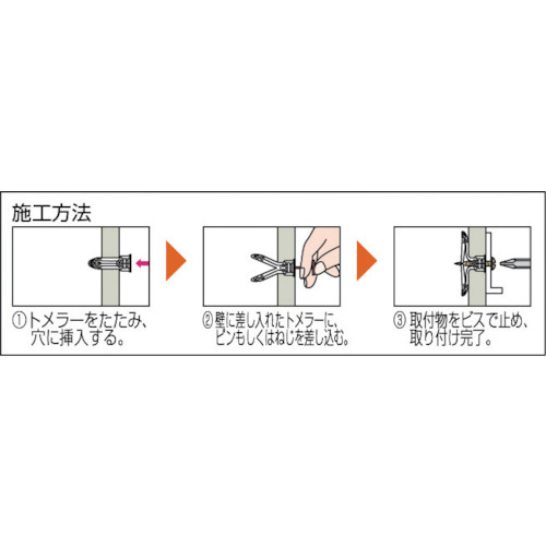 トメラー 適用板厚3.0〜5.0mm 10本入【TM-ABT】