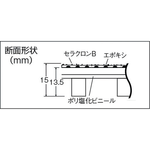 ノンスリップマット 300X300mm【MR-153-373-5】