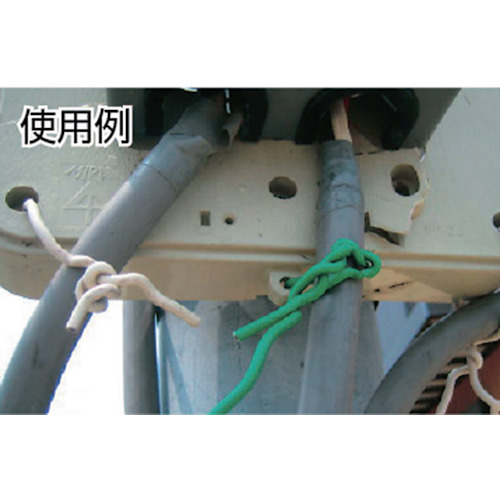 TRUSCO(トラスコ) カラー針金 ビニール被覆タイプ グリーン 線径0.9mm TCW-09GN 2mvetro カラー針金 ビニール被覆タイプ グリーン 線径0.9mm TCW-09GN トラスコ