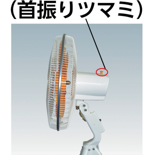 工場扇(大型扇風機)首振りツマミ組品SF45F・【NO0101406000】
