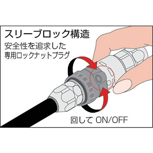 ウレタンブレード ロック式チューブ用カップリング 6.5mm用【TL200-65SN】