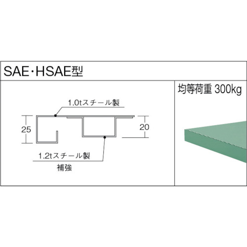 SAE型作業台 1200X750XH740【SAE-1200】