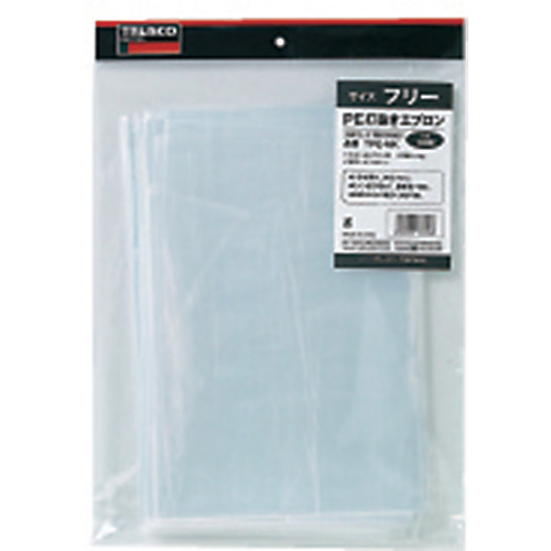 ポリエチレン打抜きエプロン (10枚入)【TPE-MK】