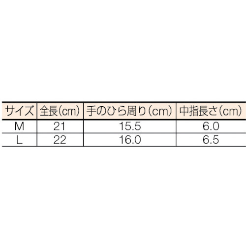 クリーンルーム用インナー手袋 Mサイズ (10双入)【TPG-312-M】
