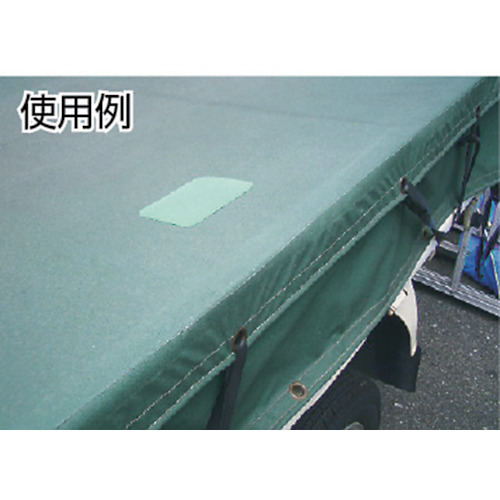 トラックシート補修粘着テープ140mmX2m オリーブ【TSH-142OD】