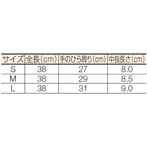 耐溶剤作業手袋 バリア L【2-100-9】