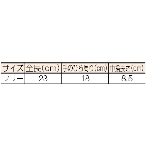 耐冷・耐熱手袋 サーマニット フリーサイズ【78-150】