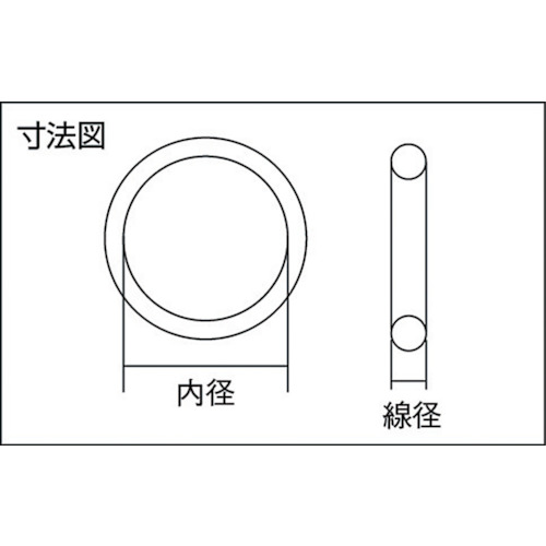 Oリング 1A G-100 (1個入)【1A-G100】