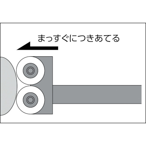 転造ローレツトE型駒(キワ加工用)アヤ目(2コ1組)【KNE08RL】