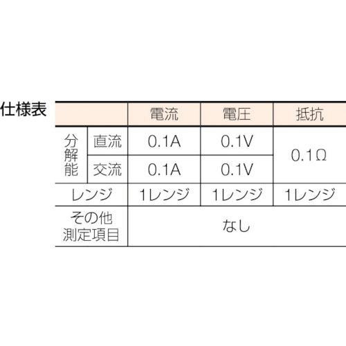 交流・直流両用クランプ式電流計【MODEL-280】