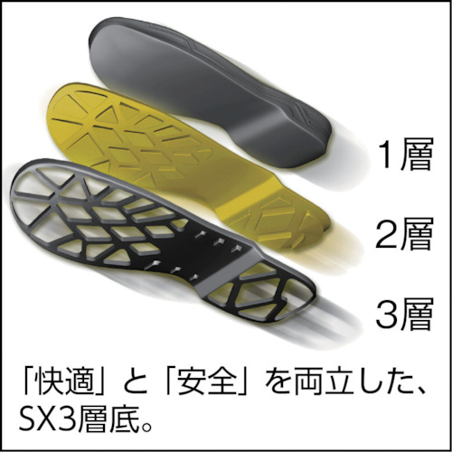 静電安全靴 短靴 SS11黒静電靴 24.0cm【SS11BKS-24.0】