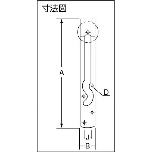 吊戸車 車径90 2個吊当り200kg用【HW90N】