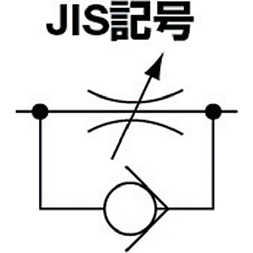 タッチスピードコントローラα(金属)メーターアウト8mm・R1/8【C8-01SC-O】