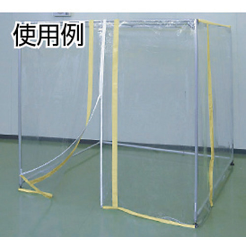 簡易出入口用ファスナー アキレスイエローファスナー (1個=1袋)【FAS-YELLOW】