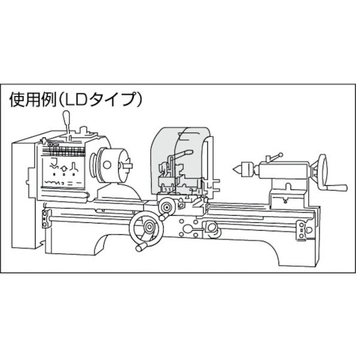 マシンセフティーガード 旋盤用 ガード幅315mm 2枚仕様【LD-123】