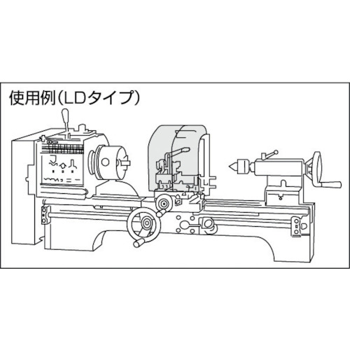 マシンセフティーガード 旋盤用 ガード幅500mm 2枚仕様【LD-125】