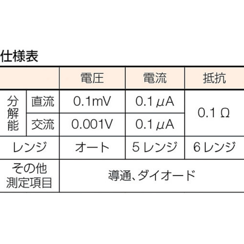 デイジタルマルチメータ【732-01】