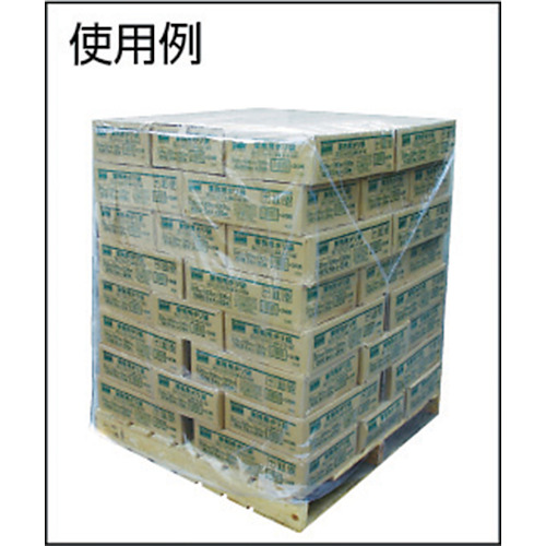 透明パレットカバー 1100X1100X1300用 厚み0.03 TM-P-11A トラスコ製