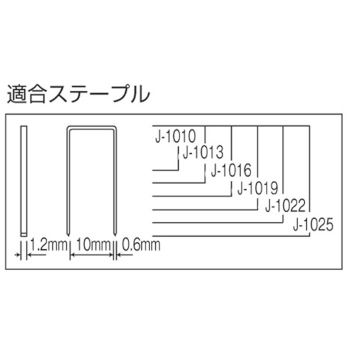 ステープルタッカ【ST37A1025J】