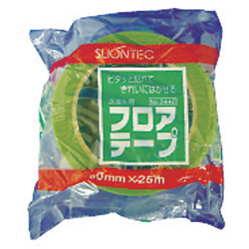 床養生用フロアテープ50mm グリーン【344002-GR-00-50X50】