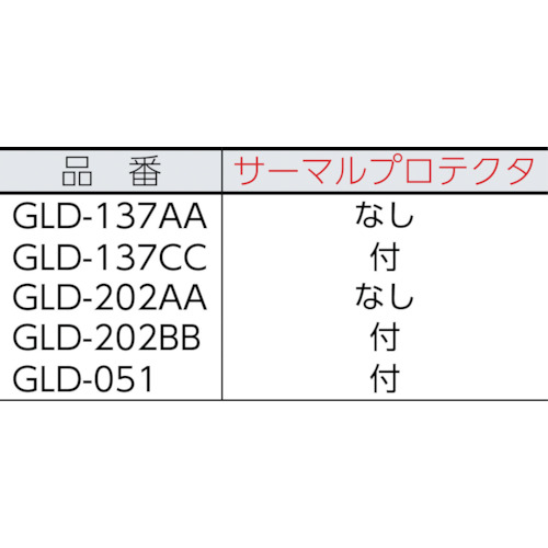 単相100V 油回転真空ポンプ【GLD-051】