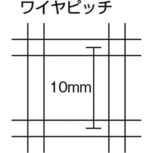 ファインバスケット300×450×200 10×10メッシュ20kg【FB-2】