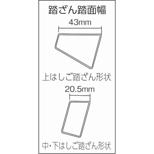 3連はしご コンパクト3 LNT型 6m【LNT-60A】