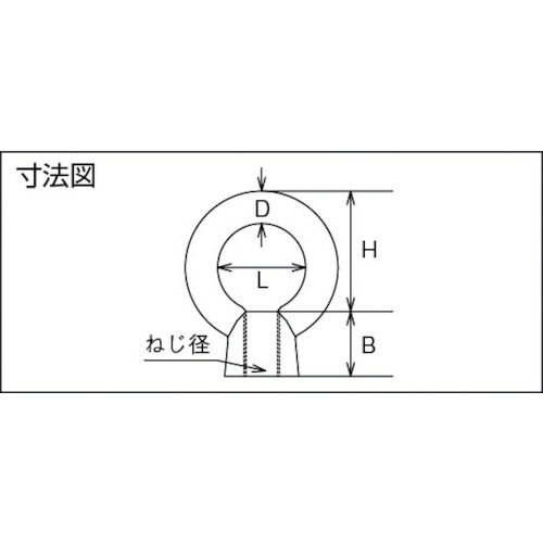 アイナット ステンレス製 4mm【TIN-4M】