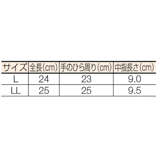 オイル加工革手袋 スタンダードタイプ Lサイズ【TYK-107APW-L】