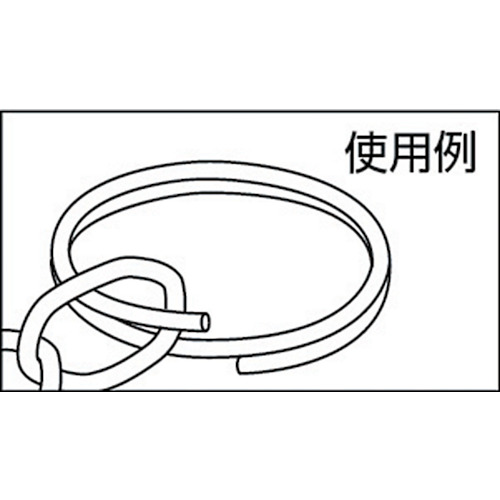 ニッケルWリング 1.2X14 (40個入)【P-814】